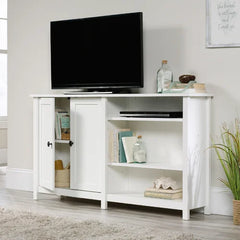 Soft White Samora 57.79'' Console Table Perfect for Living Room
