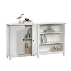 Soft White Samora 57.79'' Console Table Perfect for Living Room