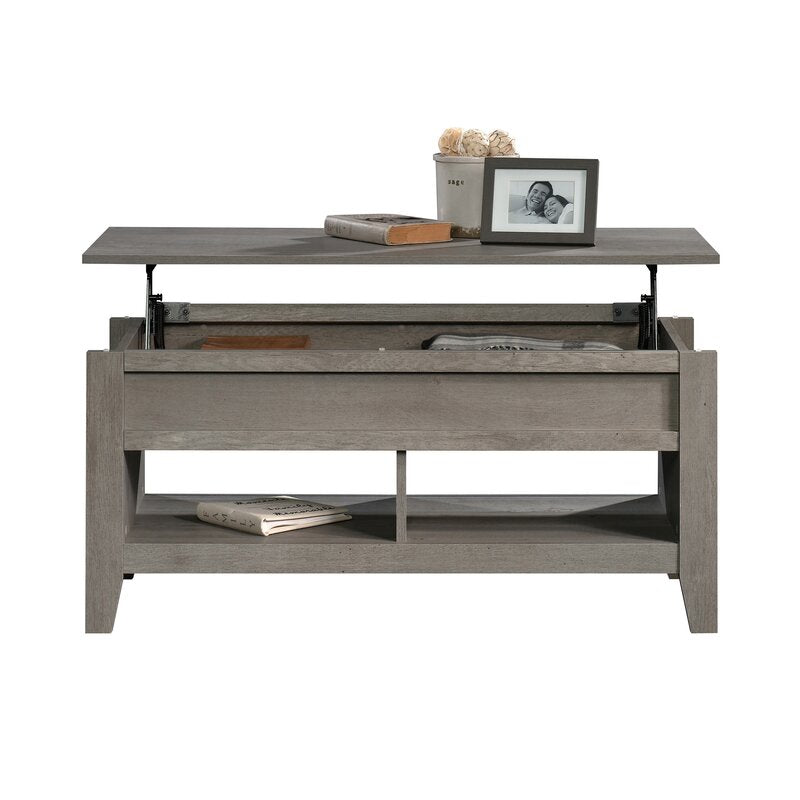 Mystic Oak Samuel Lift Top Coffee Table Style and Convenience all in One