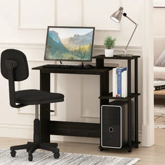 Espresso Sarvin Desk Crafted from Manufactured Wood Design