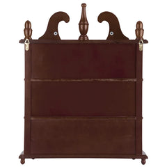 Savile 20'' Wide Solid Wood Curio Cabinet Perfect for Wall Mount or Freestanding
