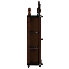 Savile 20'' Wide Solid Wood Curio Cabinet Perfect for Wall Mount or Freestanding