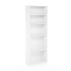 White Sayef 71.1'' H x 24.4'' W Standard Bookcase Eye Catching Accents or Stick