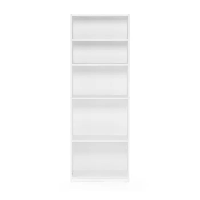White Sayef 71.1'' H x 24.4'' W Standard Bookcase Eye Catching Accents or Stick