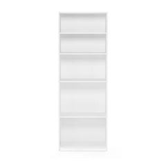 White Sayef 71.1'' H x 24.4'' W Standard Bookcase Eye Catching Accents or Stick