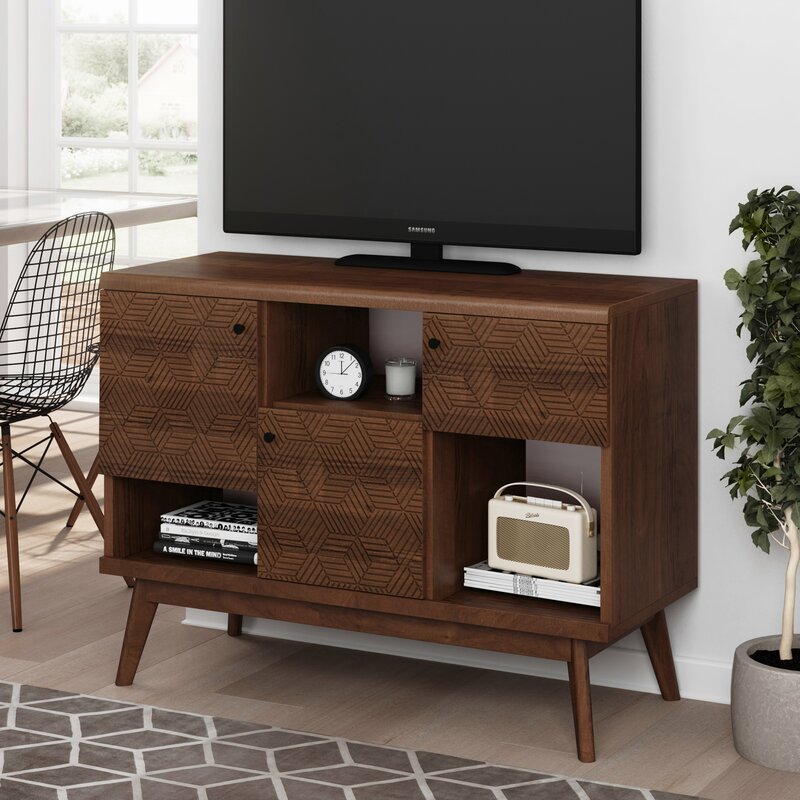 Scandi Tv Stand Media Console For Tv's Up To 43'' Quality Materials