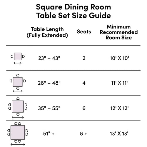 Espresso Scarlett 4 Person Solid Wood Dining Set Indoor Aesthetic Design