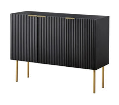 1 Valen Channel Front Sideboard perfect for Drinkware, Table Linens or your Vinyl Record Collection