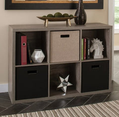 6 Cube Decorative Storage Organizer