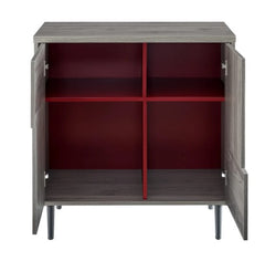 1 Modern Accent Storage Cabinet -30-inch in Slate Grey