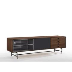 Seaham TV Stand for TVs up to 75" Provide Space and Storage Compartments to Organize