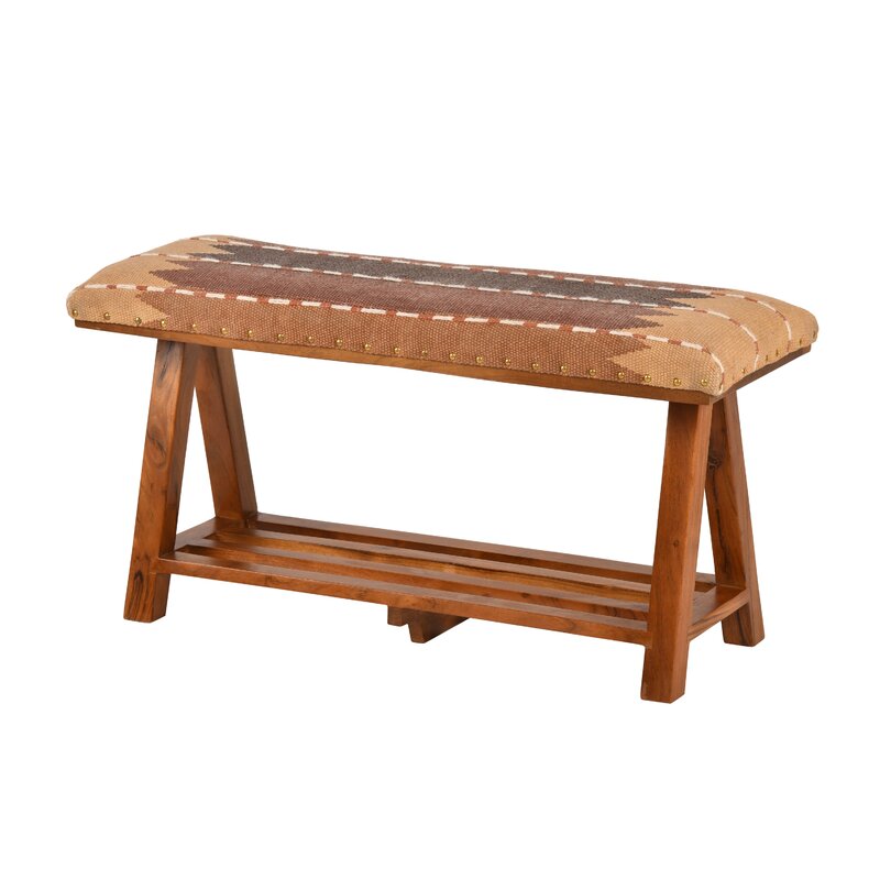 Seery upholstered outlet storage bench