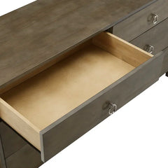Selman 6 Drawer 60.8'' W Double Dresser Soft/Self Close Drawers Plenty of Storage Space