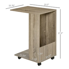Semesa 27.5'' Tall Nightstand in Brown Ample Storage Space