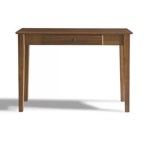 Walnut Shaker Solid Wood Desk  Made of 100% Solid Pine Wood Design