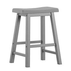 Solid Wood Counter & Bar Stool Set of 2 Sensible Seating Arrangements