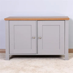 Shavit 23.6'' Tall 2 - Door Accent Cabinet Great For Living Room Cabinet Simple And Elegant