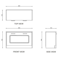 White Single 12-Pair Shoe Storage Cabinet Shelf Shelves