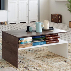 Sled 1 Coffee Table with Storage Perfect for Living Room Provide Storage Space