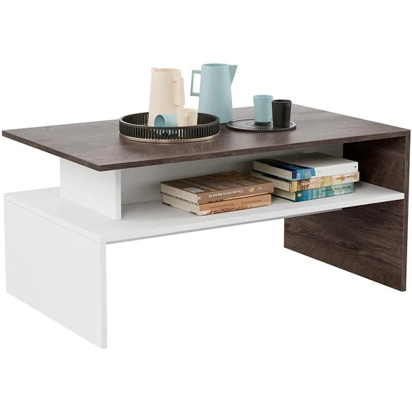 Sled 1 Coffee Table with Storage Contemporary Style Perfect for Living Room