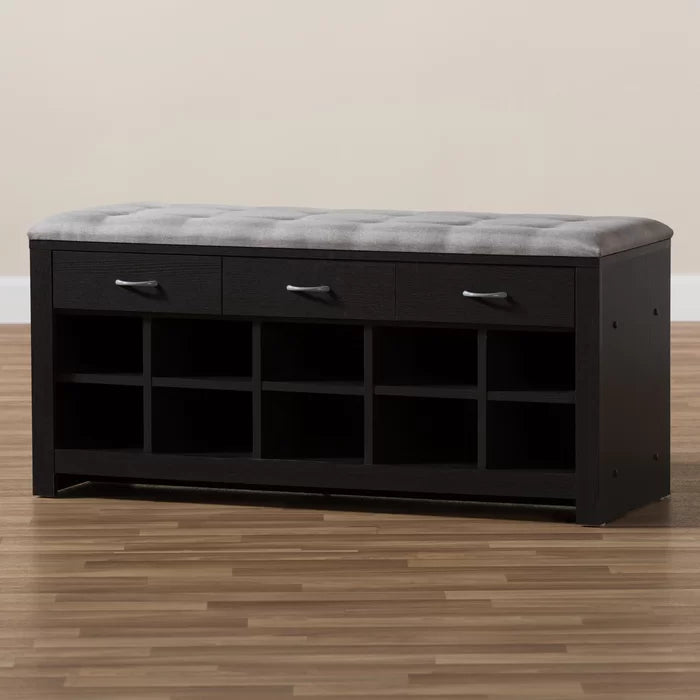 Sloane upholstered deals storage bench