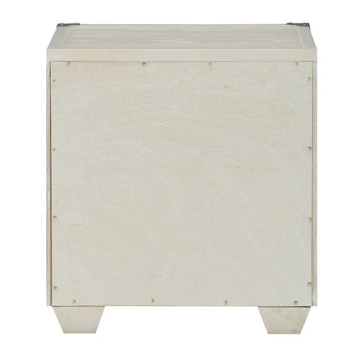 Sonnet 24'' Tall 1 - Drawer Nightstand in Cream Perfect for Bedside
