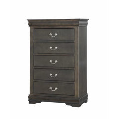Sophia 5 Drawer Dresser Crafted from a Blend of Manufactured and Solid Wood