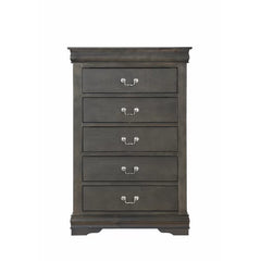 Sophia 5 Drawer Dresser Crafted from a Blend of Manufactured and Solid Wood