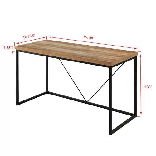 South Perth Reversible Desk Clean Silhouette Sketches Design