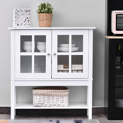 31.5'' Wide Server Perfectly Fit your Living Room, Kitchen, Bathroom, Entrances Enhance Style and Convenience with Elegance