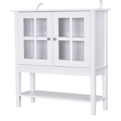 31.5'' Wide Server Perfectly Fit your Living Room, Kitchen, Bathroom, Entrances Enhance Style and Convenience with Elegance