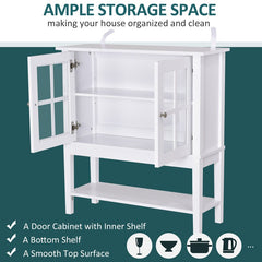 31.5'' Wide Server Perfectly Fit your Living Room, Kitchen, Bathroom, Entrances Enhance Style and Convenience with Elegance