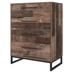 Solid Wood Spennymoor 4 Drawer 28'' W Chest Mid-Century Style