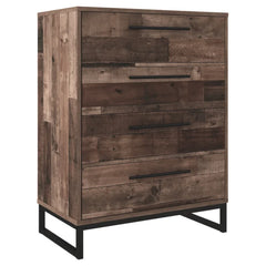 Solid Wood Spennymoor 4 Drawer 28'' W Chest Mid-Century Style