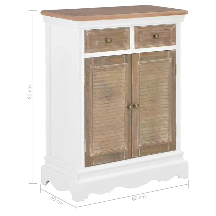23.62'' Wide 2 Drawer Solid Wood Server Ample Storage Space Perfect Organize