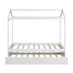 Spitzer Toddler Canopy Bed with Trundle Enhance Sleep Comfort Standard Bed