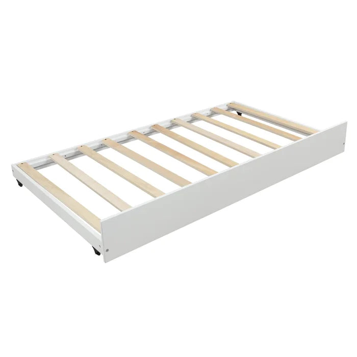 Spitzer Toddler Canopy Bed with Trundle Enhance Sleep Comfort Standard Bed