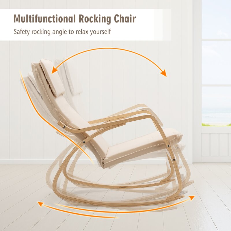 Safe rocking sale chair