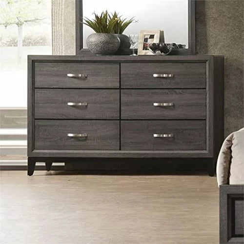 Steubenville 6 Drawer 58.07'' W Solid Wood Solid Wood Construction