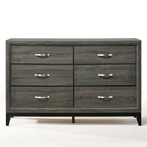 Steubenville 6 Drawer 58.07'' W Solid Wood Solid Wood Construction