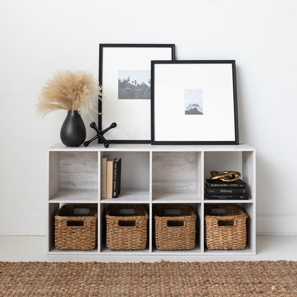 Whitewash Stijn Cube Bookcase Bringing Big Style to Small Living Areas