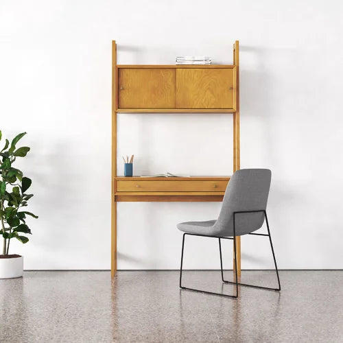 Stiles Leaning/LaStyledder Desk Crafted from Solid and Manufactured Wood