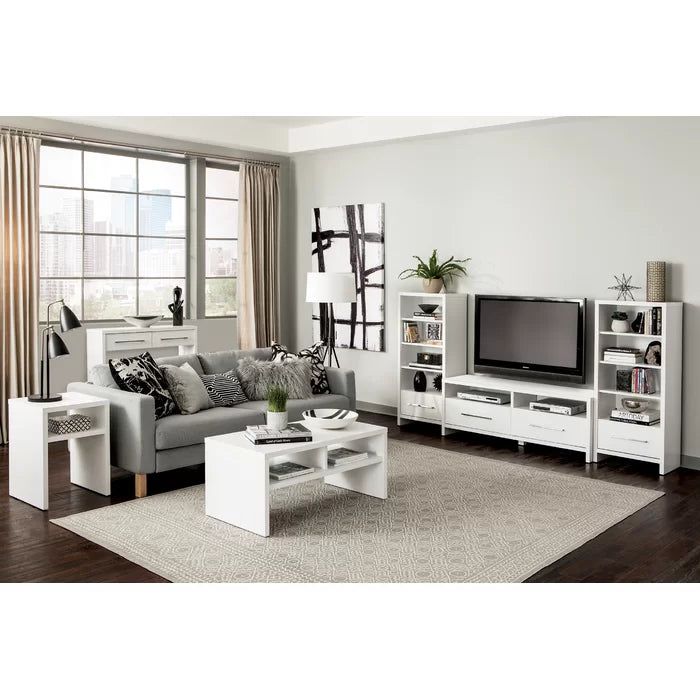 White Storage Furniture 30.25'' Tall 2 Door Accent Cabinet Indoor Design