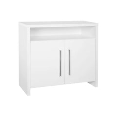 White Storage Furniture 30.25'' Tall 2 Door Accent Cabinet Indoor Design