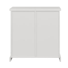 White Stotfold 32'' Wide Server Two Toned Neutral Finish