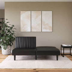 Strasburg Twin 69'' Wide Indoor Tight Back Convertible Sofa