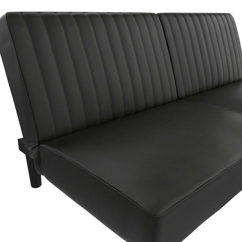 Strasburg Twin 69'' Wide Indoor Tight Back Convertible Sofa