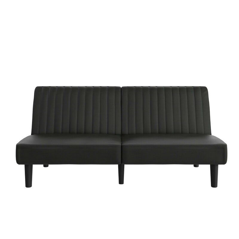 Strasburg Twin 69'' Wide Indoor Tight Back Convertible Sofa