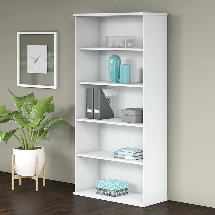 White Studio C 73'' H x 36'' W Standard Bookcase Favorite Decorative Accents