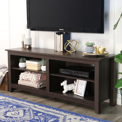 Sunbury TV Stand for TVs up to 65" Espresso Aesthetic Furniture